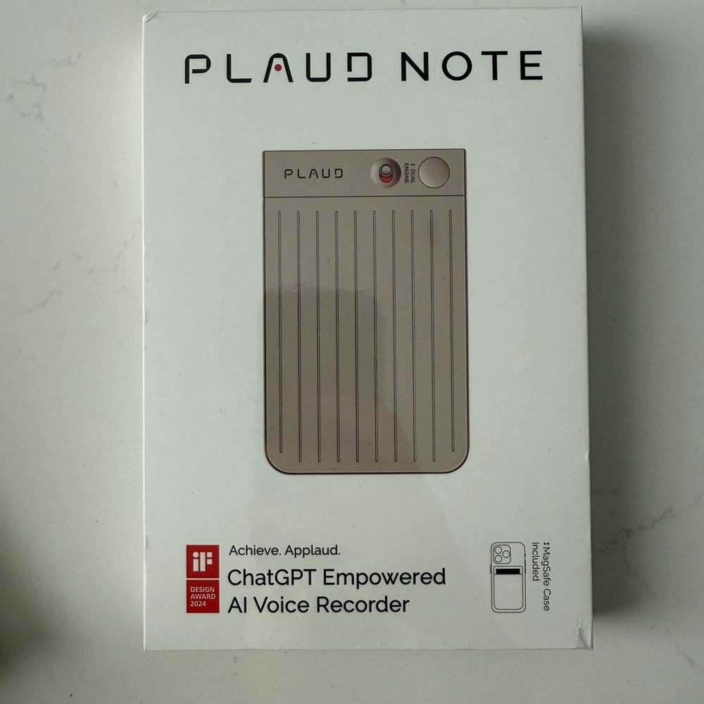 AI Voice Recorder in Gray